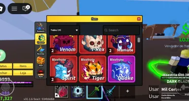 Conta De Blox Fruits 11.8M Bounty!!