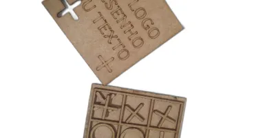 Kit 10 Unidades Jogos Da Velha personalizado, Tabuleiro...