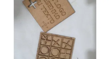 Kit 10 Unidades Jogos Da Velha personalizado, Tabuleiro...