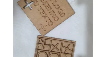 Kit 10 Unidades Jogos Da Velha personalizado, Tabuleiro...