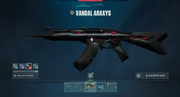 Conta Valorant com skins de faca vandal phantom e muito mais