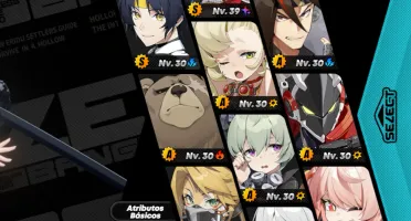 Conta Zenless Zone Zero LVL 47 Miyabi+Yanagi+Astra