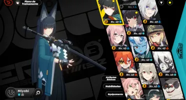 Conta Zenless Zone Zero LVL 47 Miyabi+Yanagi+Astra