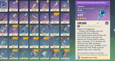 Conta com Eula + SnowTombed R4 e muitas missões! AR 41