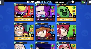conta brawl stars full