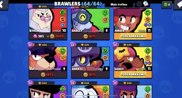 conta brawl stars full