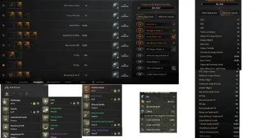 V>Conta ROM Golden Age Level 61 + Traje Raro + Itens Roxo