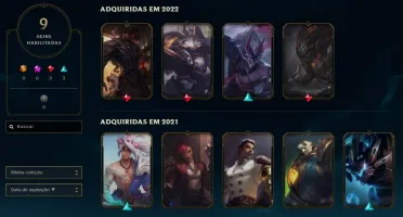 conta de lol platina 2