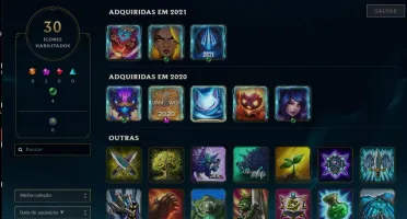 CONTA LOL Platina 2 55% WR