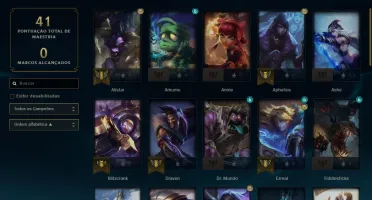 CONTA LOL Platina 2 55% WR