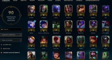 Conta Diamante V League of Legends