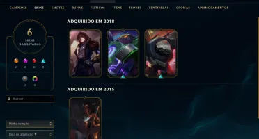 Conta Diamante V League of Legends