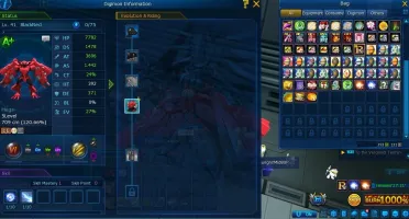 Conta Dmo ( Digimon Master online) servidor omegamon