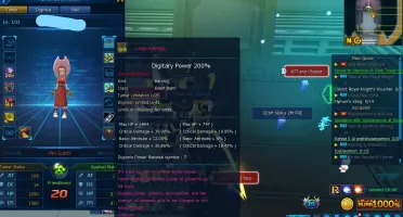 Conta Dmo ( Digimon Master online) servidor omegamon