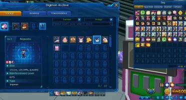 Conta Dmo ( Digimon Master online) servidor omegamon