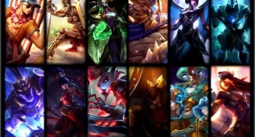 Conta Platina 4, borda de ouro. 89 Champs 33 Skins