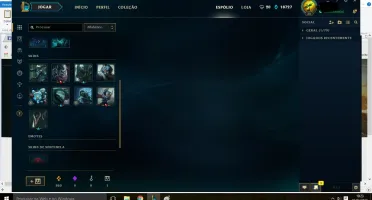CONTA LOL LVL 30 UNRANKED 25 CHAMPS 18K IP