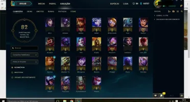 CONTA LOL LVL 30 UNRANKED 25 CHAMPS 18K IP