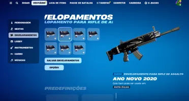Conta Fortnite 2 skins