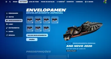 Conta Fortnite 2 skins