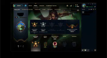 Conta League Of Legends smurf.