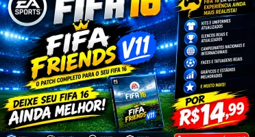 Patch Fifa Friends Plus! Premium FIFA 16 PC