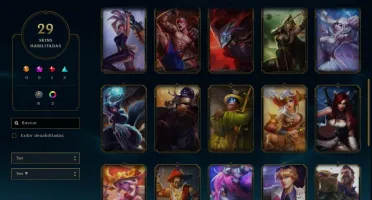 CONTA LEAGUE OF LEGENDS PLATINA 2