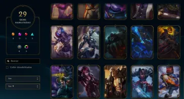 CONTA LEAGUE OF LEGENDS PLATINA 2