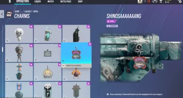 rainbow 6 siege conta com charm go4, BD, BRK, e black ice