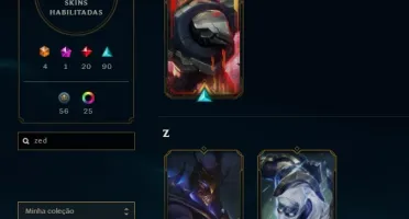 Conta lol Plat 3 Todas Champs e Varias Skins