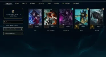smurf lvl 9 boa pra main sup