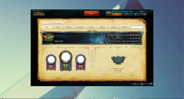 Conta Unranked S7 - Borda Mestre S6 - 42 skins e 77 Champs