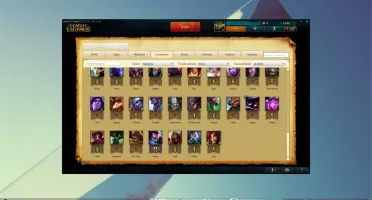 Conta Unranked S7 - Borda Mestre S6 - 42 skins e 77 Champs