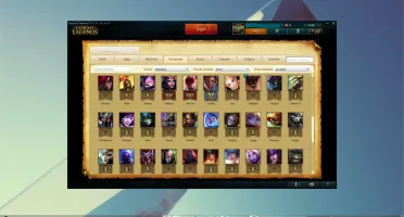 Conta Unranked S7 - Borda Mestre S6 - 42 skins e 77 Champs