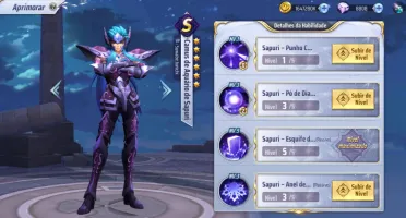 Conta Server 135 Saint Seiya Awakening - Pega imortal + lv70