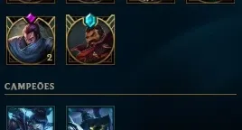Conta com Evelynn k/da Prestígio.