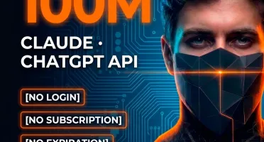 Claude + GPT API 100M Tokens — No Expiration | 30 Images + 2