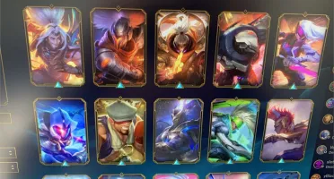Conta prata 1 com mais de 130 skins