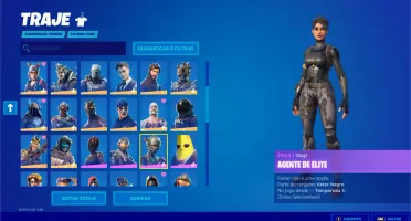 CONTA FORTNITE SEASON 3 COM MUITAS SKINS, OBTEM SALVE O MUND