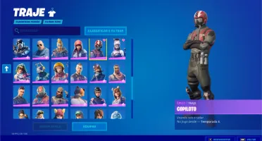 CONTA FORTNITE SEASON 3 COM MUITAS SKINS, OBTEM SALVE O MUND