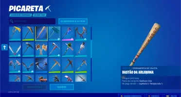 CONTA FORTNITE SEASON 3 COM MUITAS SKINS, OBTEM SALVE O MUND