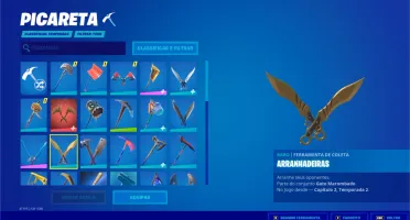 CONTA FORTNITE SEASON 3 COM MUITAS SKINS, OBTEM SALVE O MUND
