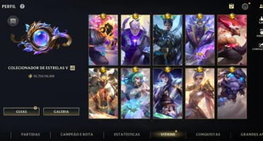Conta de wildrift MAIS de 20k investido, Challenger e mais..