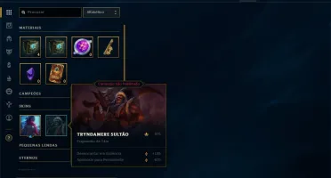 Conta ouro 2 smurf com 2 skins e 38 champs