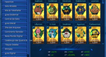 Conta End Game La Dmo Omega Ox, X7, Zeed, Db, Zero Unity