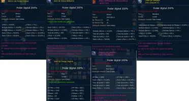 Conta End Game La Dmo Omega Ox, X7, Zeed, Db, Zero Unity