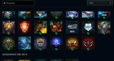 Conta 2014 mono Riven 103 mastery 144 skins todos champ +EA