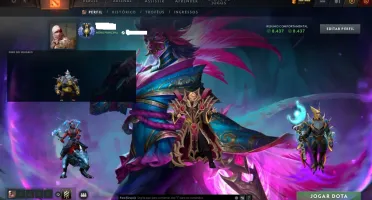 Conta Dota 3 Divine, Imortais e Sets Etc.