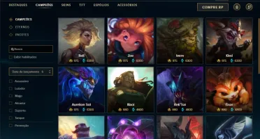 Conta Prata 4 com 112 Skins e 131 Champs + 17 Cromas