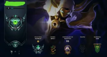 Conta League Of Legends Platina
